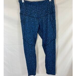 Evolution and Creation Animal Print Athletic Pocket Leggings Size Small